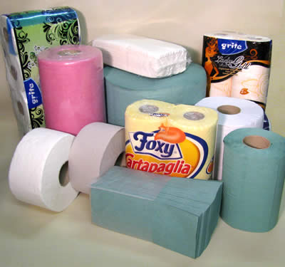 ręczniki, czyściwa, papier toaletowy